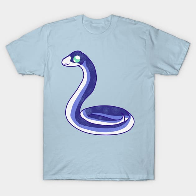 The Owl House Inspired Purple Snake Design T-Shirt by nhitori